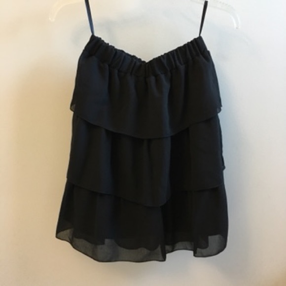 👗Black Chiffon Dress Set ( NWOT) - Picture 4 of 5
